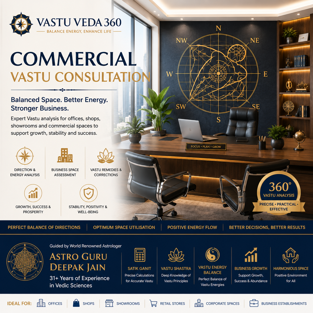 commercial vastu square