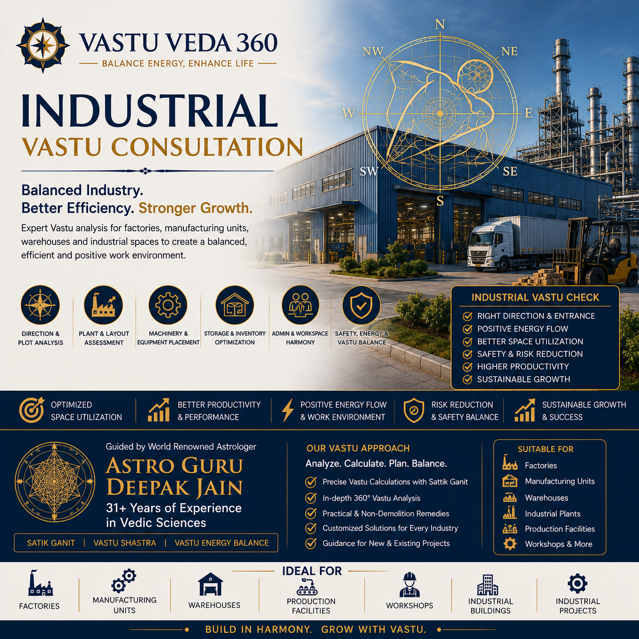 industrial vastu square