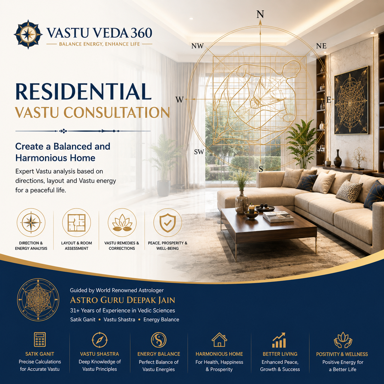 residential vastu square